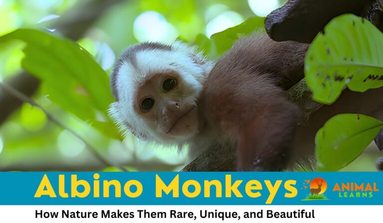 Albino Monkeys: How Nature Makes Them Rare and Unique