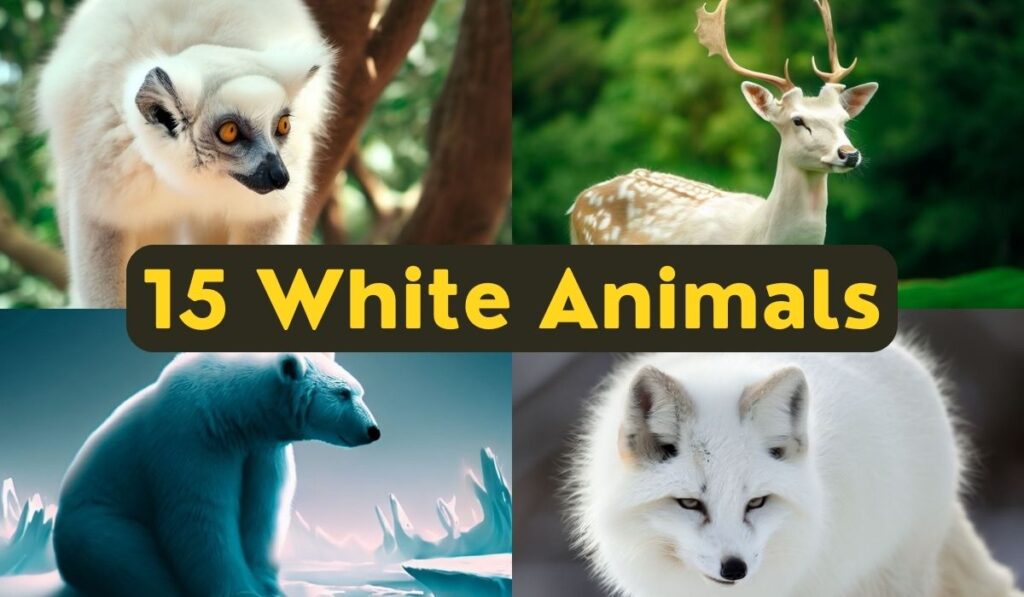 15 White Animals: Marvels of the Animal Kingdom