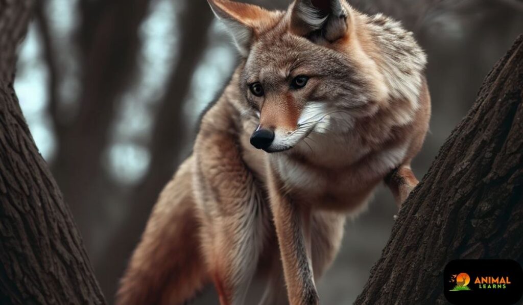 Coyotes' Versatile Movement: Climbing and Jumping