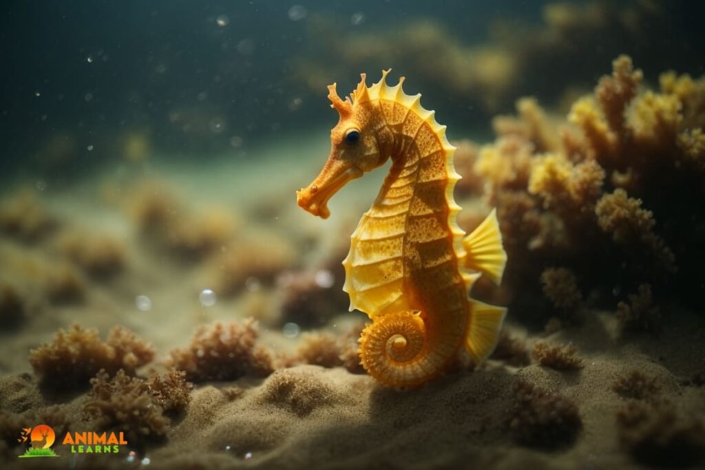 Yellow Seahorse