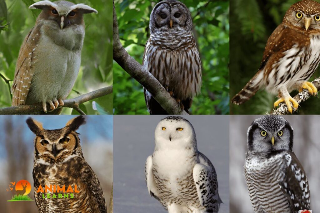 Different Owl Species