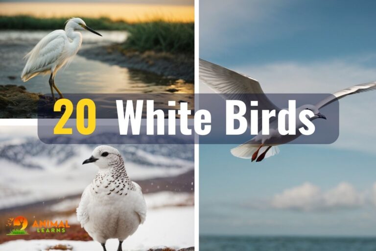 Top 20 White Birds: Nature’s Graceful Angels
