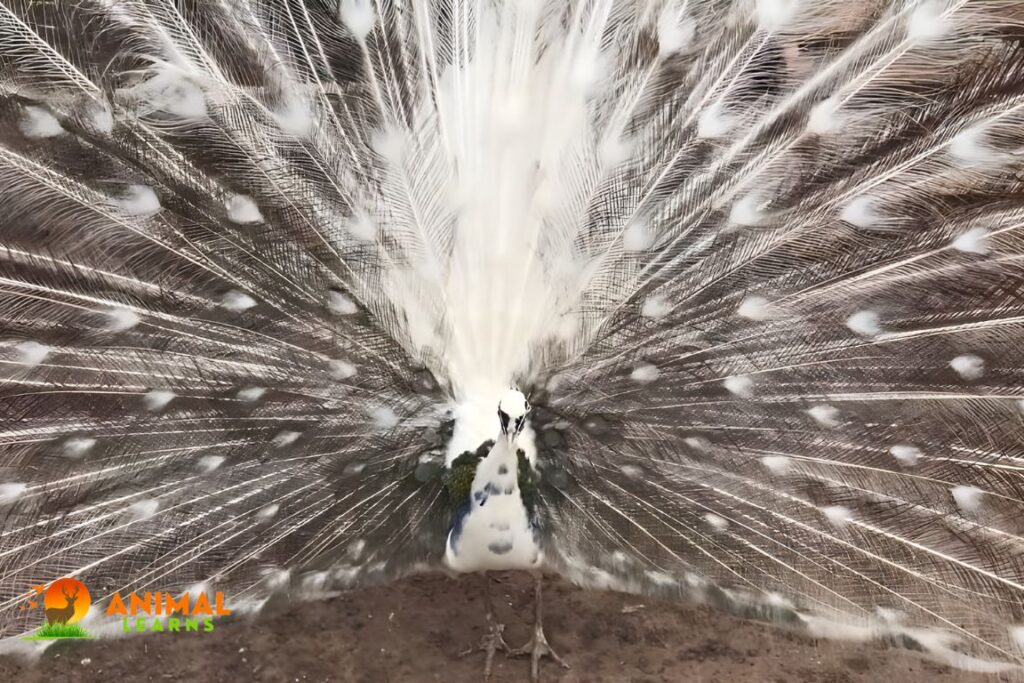 Silver Pied Peacocks