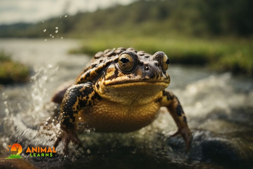 Why Toads Are Not Good Swimmers