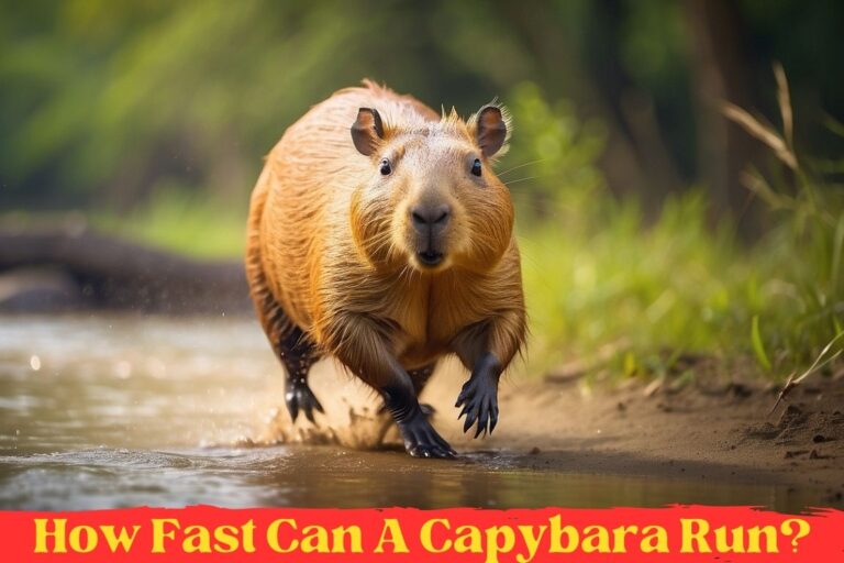 How Fast Can A Capybara Run